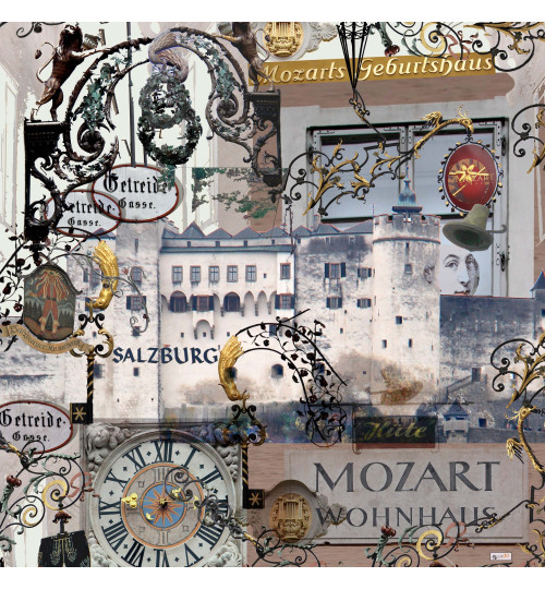 Seidentuch "Salzburg-Hohenfeste"