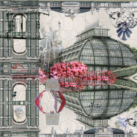 Seidentuch "Schönbrunn-Palmenhaus"